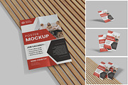 Poster Mockup, a Product Mockup by MrLetters (Thumbnail 1 of 5)