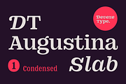 DT Augustina Slab 1 Subfamily, a Slab Serif Font by Deveze Type Foundry (Thumbnail 1 of 31)