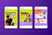 Business Talk Podcast Instagram Post, a Social Media Template by Annora Studio (Thumbnail 4 of 6)