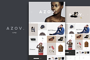 Azov - Fashion eCommerce PSD, a Websites & App Template by skrylnik (Thumbnail 1 of 4)