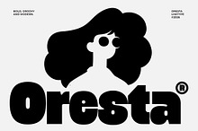Oresta - Bold Display Font