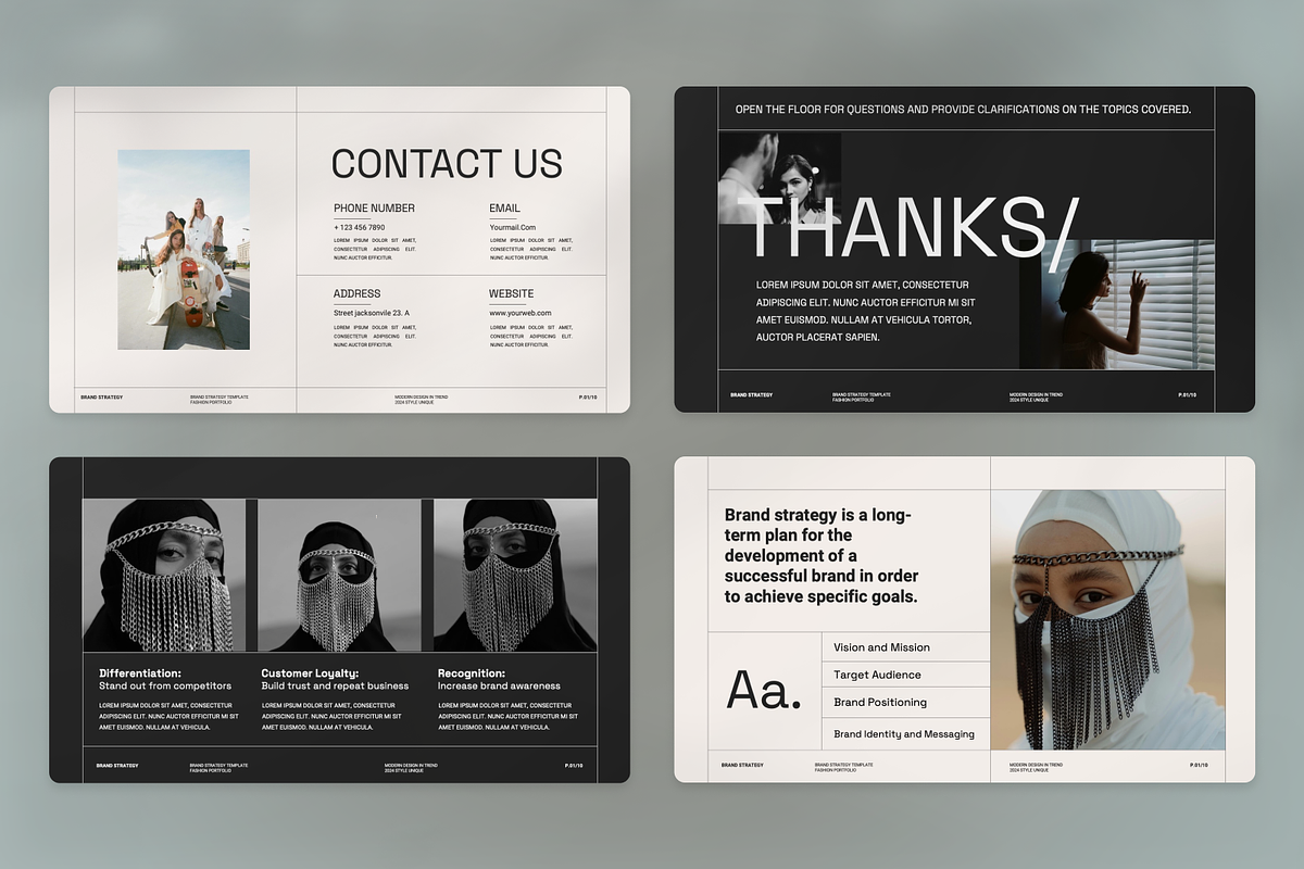 Brand Strategy Guide Keynote, a Presentation Template by SquidPixey (Photo 4 of 7)