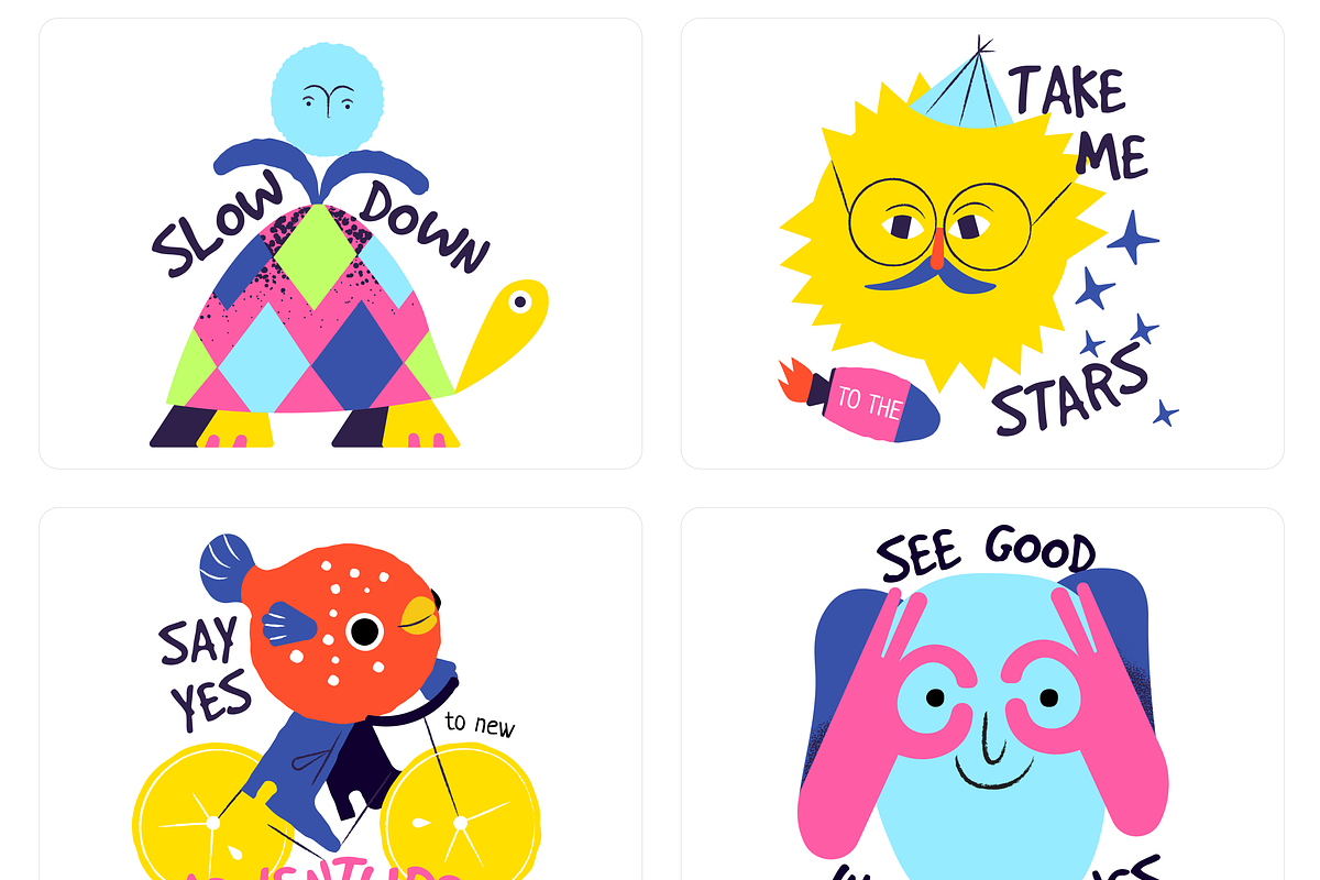 Keep Going illustrations, a Templates & Theme by Craftwork (Photo 6 of 6)