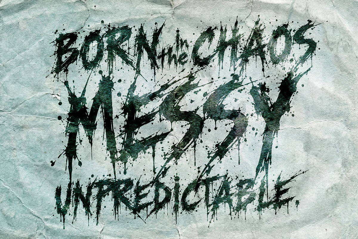 Five Brave Knights - Darknes & Chaos, a Handwritten Font by HypeWorksCo (Photo 2 of 16)
