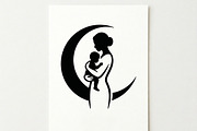 loving mother and children, a Person Illustration by Amazin_art (Thumbnail 6 of 46)