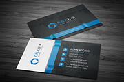 Modern Creative Business Cards, a Business Card Template by Galaxiya (Thumbnail 3 of 8)