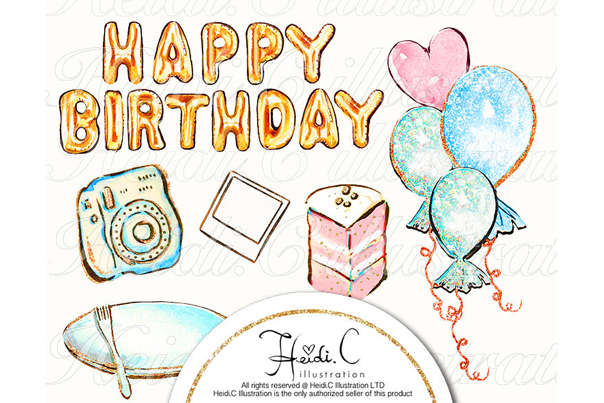 Birthday, an Illustration by HeidiCIllustration (Photo 4 of 9)