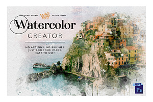 The Watercolor Creator • SALE
