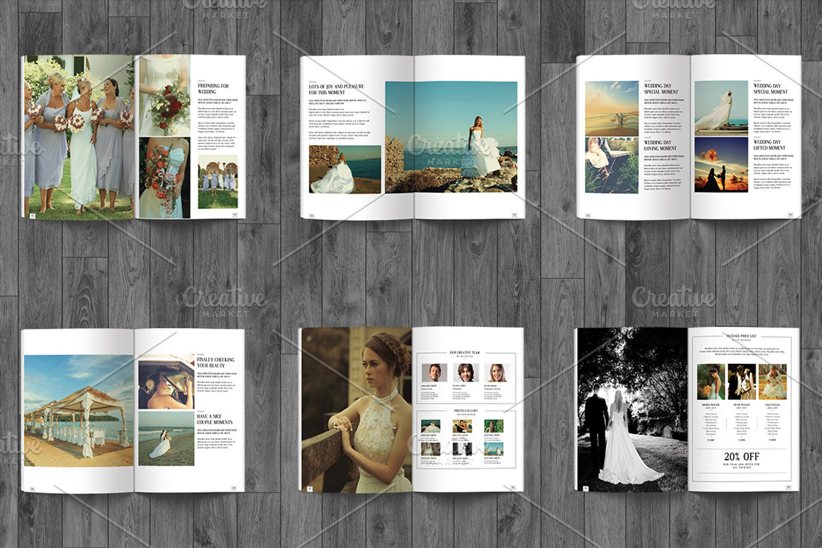 Wedding Photography Brochure, a Brochure Template by SmmrDesign (Photo 4 of 5)