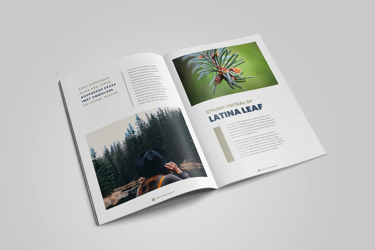 Fashion Lifestyle Magazine/LookBook, a Magazine Template by Layout Design (Photo 9 of 13)