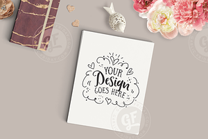 Feminine Styled Stock Photo, a Print Template by Garlic Friday Design