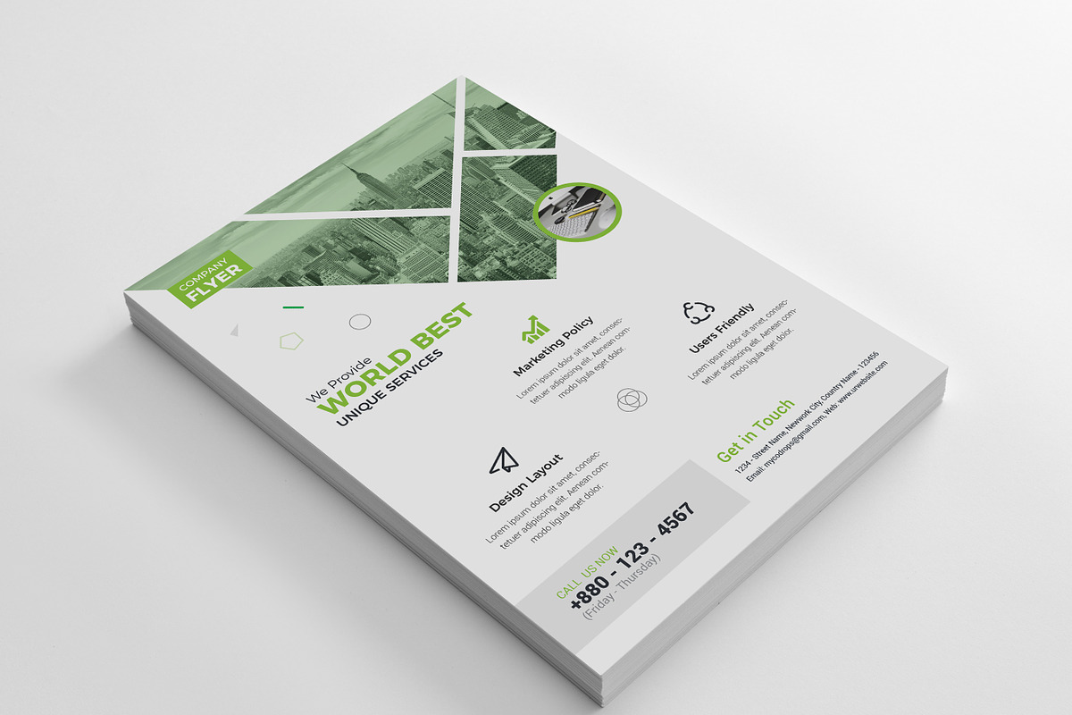 Business Flyers, a Flyer Template by Thecodude (Photo 4 of 4)