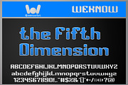 Bomberman font, a Font by weknow (Thumbnail 2 of 9)
