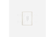 Thin Wooden Frame Mockup Bundle, a Mockup by HALFTOUNE (Thumbnail 8 of 12)