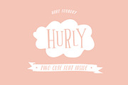 HURLY, a Font by Hart Foundry™ (Thumbnail 1 of 10)