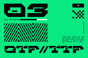Bride Typeface Robot, a Sans Serif Font by 24Design Studios (Thumbnail 5 of 7)