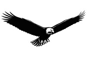 50 Flying Eagle Silhouette Vector Bu, an Illustration by Designs_River (Thumbnail 34 of 51)