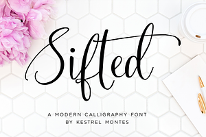 Sifted Wedding Font