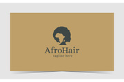 Afro Hair Logo, a Branding & Logo Template by emotions76 (Thumbnail 3 of 3)