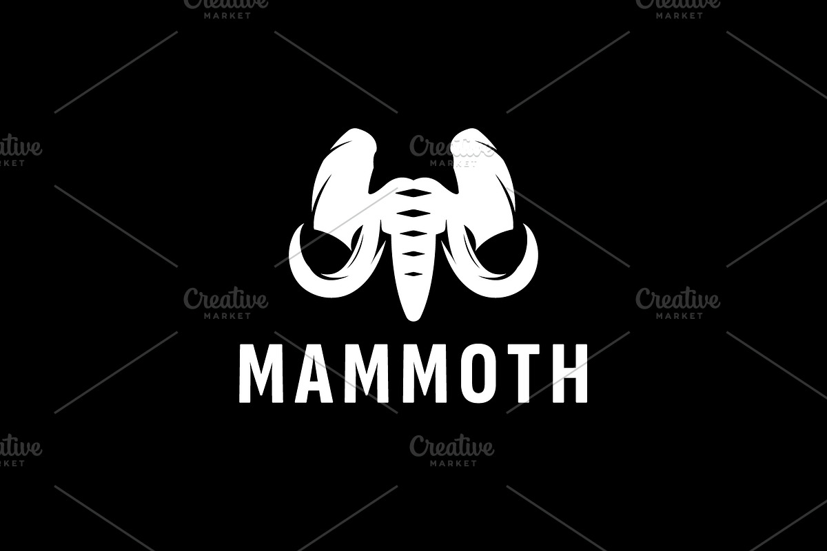 Mammoth logo icon illustration, a Branding & Logo Template by Dyn Studio