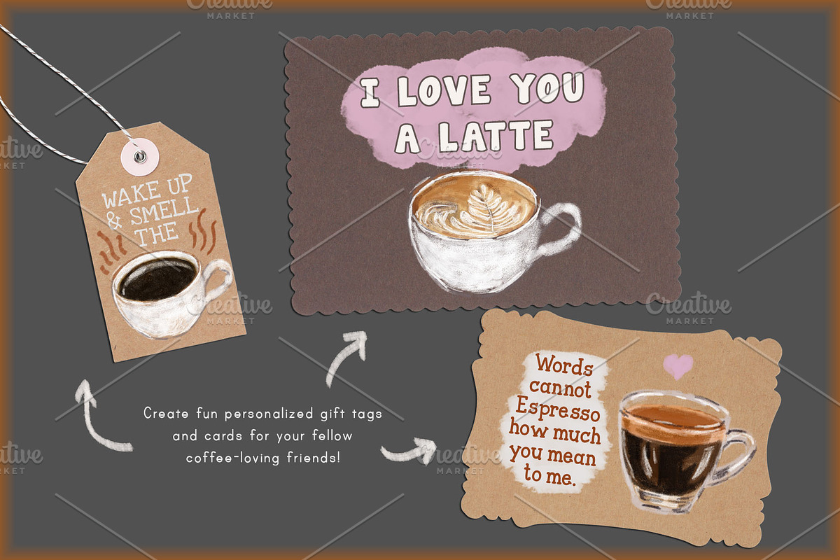 Food & Drinks Art Bundle 50% Off, a Food Illustration by Cynthia Arre (Photo 3 of 9)