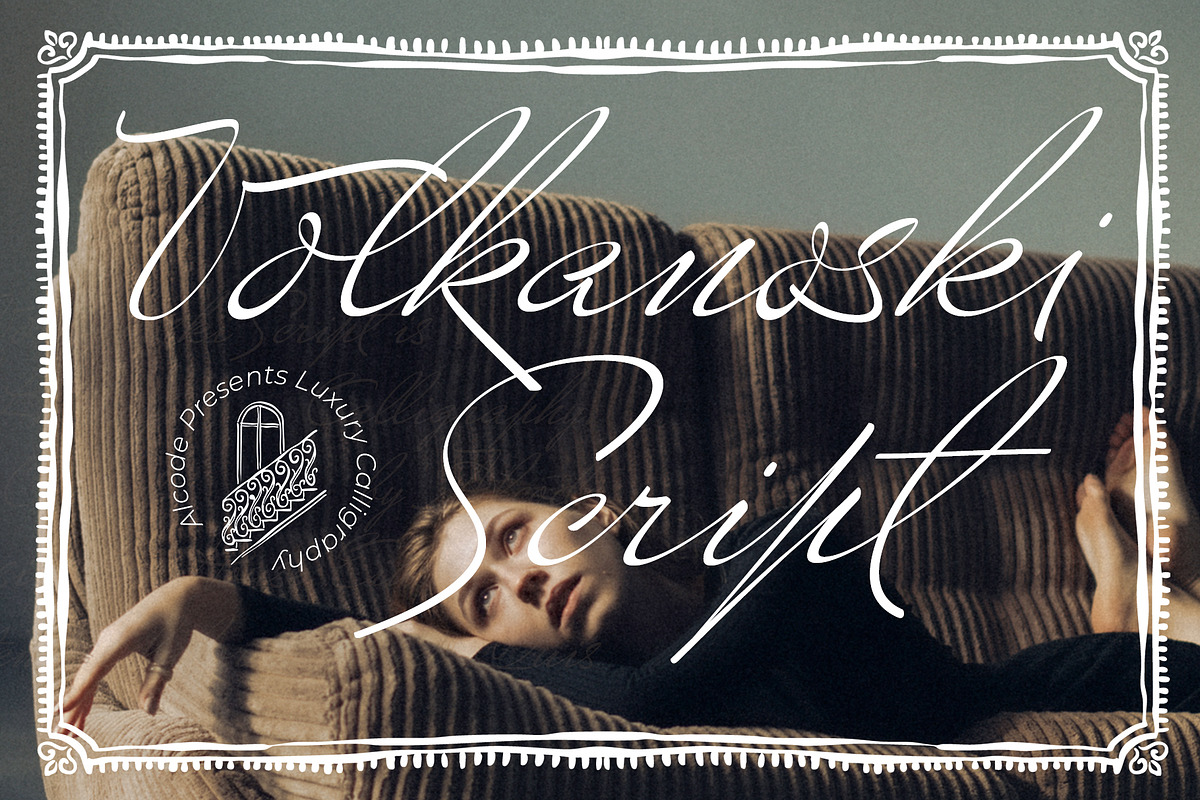 Volkanoski Script Pro | INTRO SALE, a Script Font by Alcode (Photo 1 of 17)