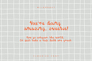Flourish Curly Script Font, a Font by PickMimi (Thumbnail 8 of 8)