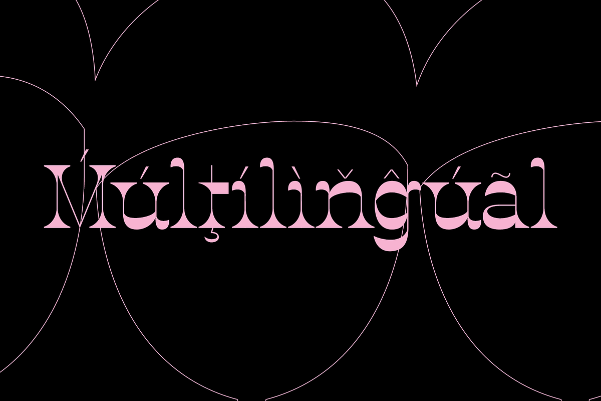 Crazyhead Display Font Family, a Serif Font by Headfonts (Photo 10 of 11)