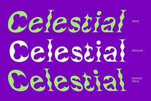 CS Chimera Psychedelic Font