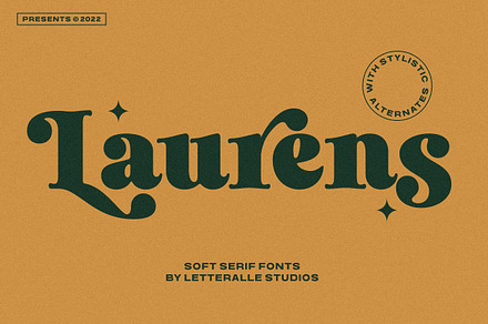 Laurens Soft Serif Display Font