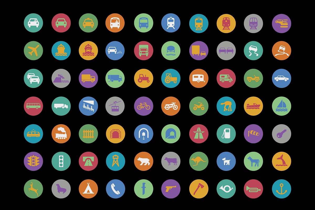 Traffic Icons, an Icon by InvCrea (Photo 3 of 4)