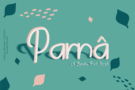 Pama, a Handwritten Font by Dotibn Studio