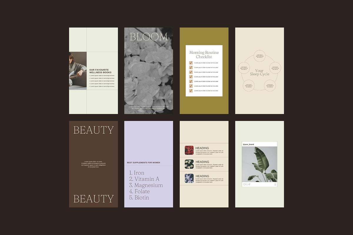 27 Juniper Instagram Story Templates preview 3