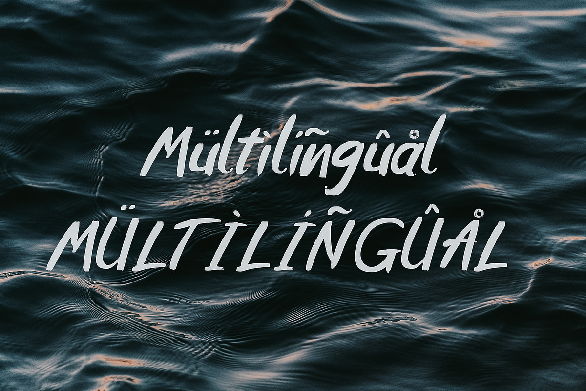 Rushport Handwritten Brush Font, a Script Font by Dawnside Graphic (Photo 10 of 12)