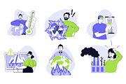 120 Flat Vector Illustrations, an Illustration by alexdndz (Thumbnail 8 of 21)