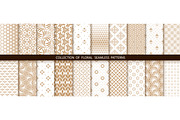 Geometric floral set of seamless, an Object Graphic by RODINA (Thumbnail 1 of 3)