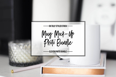 Styled Mug Mock-up Bundle