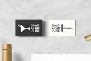4 Liquor store/Bar Logos, a Branding & Logo Template by Zhemchuzhina (Thumbnail 2 of 4)