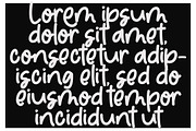 Real Delight handwritten font, a Script Font by akrtype (Thumbnail 4 of 7)