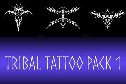 Tribal design pack 1, a Shape Add-On by ᛚᛖᚠᛁᚨᚦᚨᚾ'ᛊ ᛊᛈᛁᚱᛁᛏ