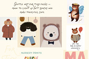 For Tiny Folks - nursery art prints, a Background Graphic by Purple (Thumbnail 5 of 7)