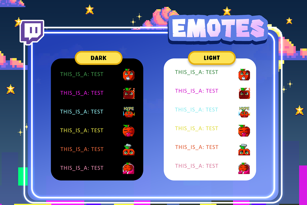 Apple Twitch Emote, an Emoji Icon by Pixel Picasso Studio (Photo 3 of 5)