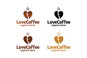Love Coffee Logo Template, a Branding & Logo Template by emotions76 (Thumbnail 3 of 3)
