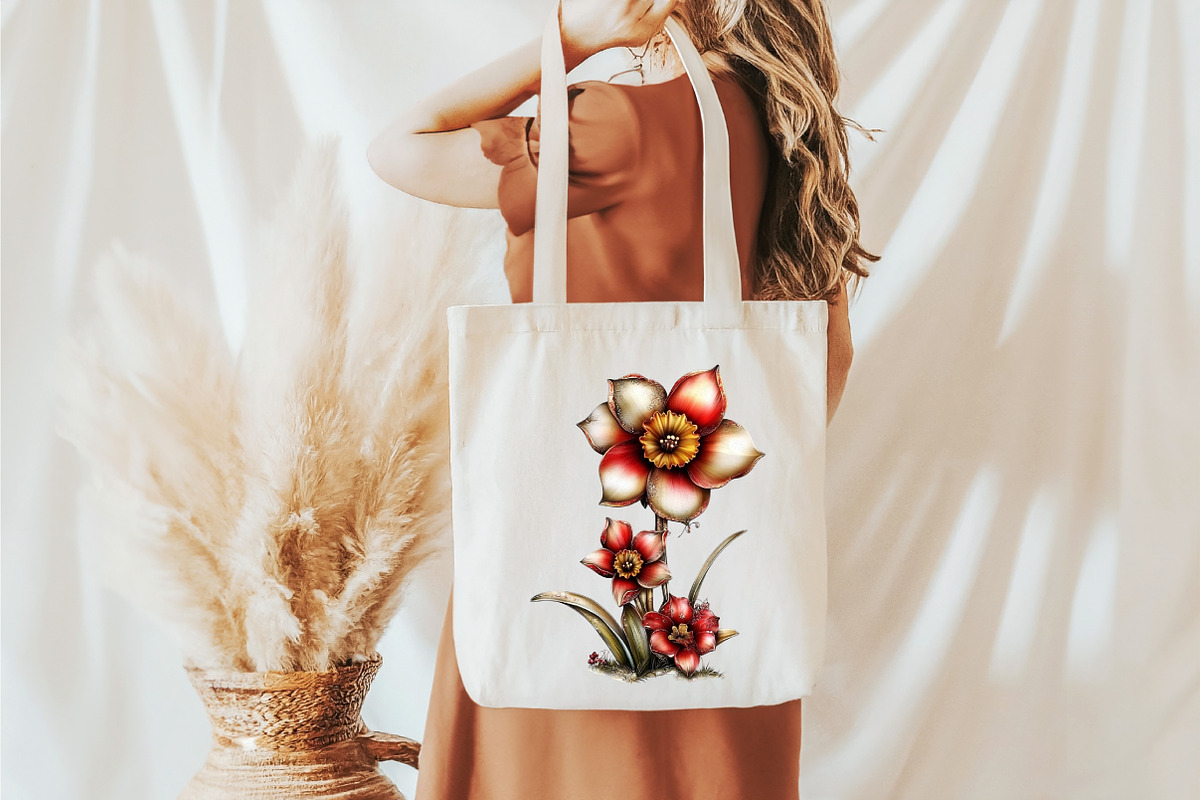 Whimsical Wildflowers Clipart,Spring, an Illustration by designcity5 (Photo 4 of 5)