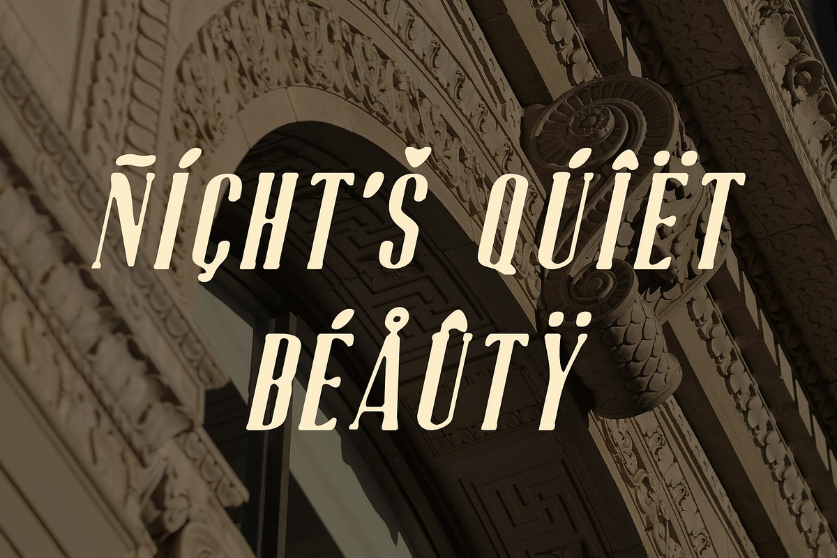 Riffle Blur, a Sans Serif Font by Craft Supply Co. (Photo 7 of 8)