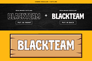 Realwood - Display Font, a Sans Serif Font by Sronstudio (Thumbnail 12 of 18)