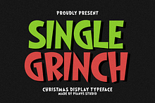 Single Grinch - Christmas Display