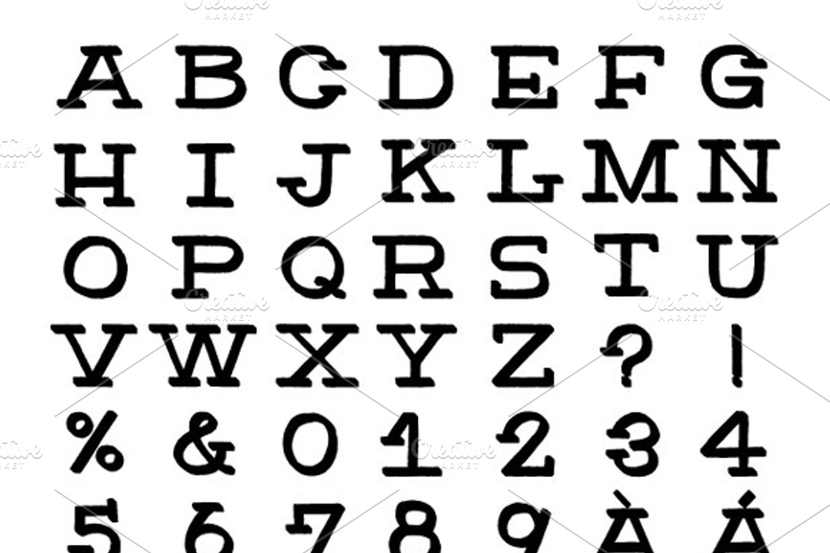 HandSlab, a Slab Serif Font by Satchel & Sage (Photo 4 of 4)