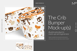 Crib Bumper Mock-ups Set Generator