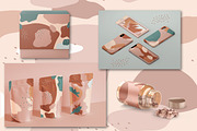 Terracotta Abstract Textures, a Texture Graphic by BAGIRA | Studio (Thumbnail 2 of 6)